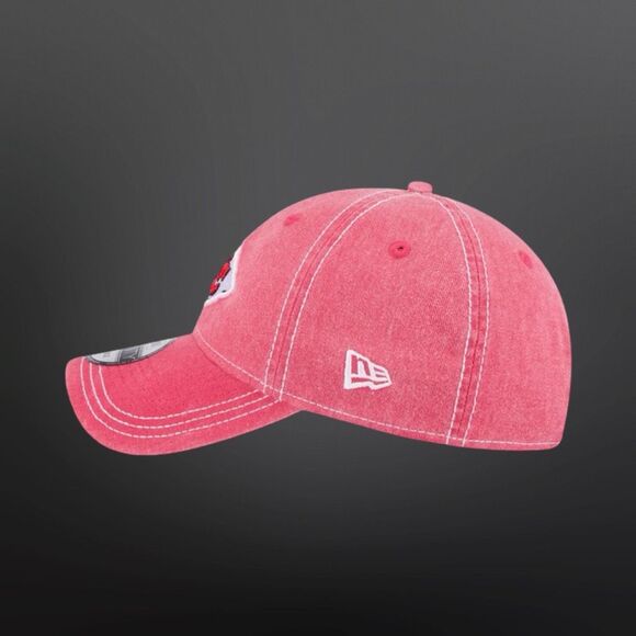 New Era Kansas City Chiefs Washed Contrast 9TWENTY Adjustable Back Hat Cap NEW - Picture 3 of 7